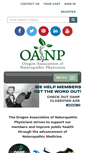 Mobile Screenshot of oanp.org